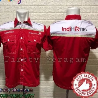 5v J8M Baju Telkom Indihome Akses Warrior Seragam Telkom Indihome Terbaru 2020 Kemeja Indihome 7DM