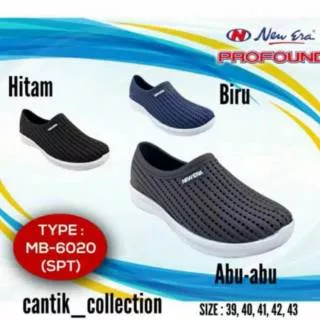 Sepatu Pria Slip On New Era 6020 - Sepatu Karet Pria New Era 6020