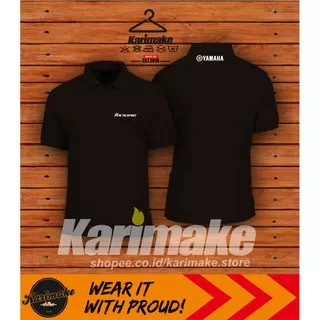 Polo Shirt Kaos Polo Yamaha RX King Logo Kaos Otomotif - Karimake