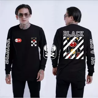 (COD) KAOS LENGAN PANJANG MURAH / / KAOS PANDA HITAM PANJANG / KAOS LONGSLEEVE PRIA / KAOS DISTRO PANAJNG / KAOS PRIA PANJANG / KAOS DISTRO MURAH / KAOS PREMIUM / KAOS