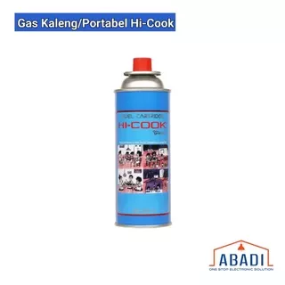 Gas Hi-Cook | Gas Portable | Gas Tabung | Gas Kaleng | Gas Camping | Gas Kaleng Hi Cook 230 Gram