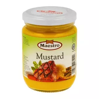 MAESTRO MUSTARD 245 GR SAUS SALAD DRESSING BOTOL