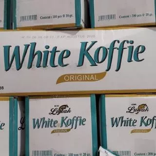 Luwak White Koffie Original 1 KARTON isi 20 RENCENG | Kopi Luwak Murah