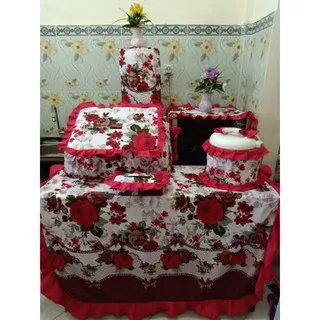 Kitchen set Homemade Lengkap Motif Almira ataya sprei