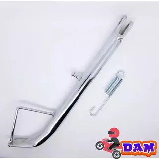 Standar samping Crome chrome universal RING 18 RX KING VIXION CB CBR R15 NINJA R