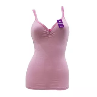 Scelta - Tank Top Dengan Cup Bra Busa Atasan Bh Ukuran Besar Jumbo Sce 1093