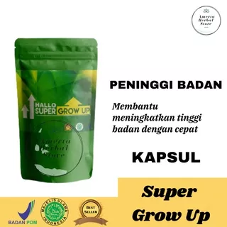 (COD) SUPER GROW UP /(COD) PENINGGI BADAN /PENINGGI BADAN BPOM /PENINGGI BADAN SUPER KALSIUM /PENINGGI BADAN MURAH DAN BERKUALITAS /PENINGGI BADAN HALAL /BEST SELLER /PENINGGI BADAN BY AMERTA HERBAL STORE /SUPER KALSIUM /PENINGGI BADAN ASLI