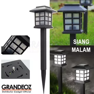 LAMPU SOLAR Panel Taman Kebun Tiang Jalan Rumah Energi Matahari Tenaga Surya Pannel Lawn Lamps Pathway Lights Outdoor Waterproof Garden Landscape Path Yard Patio Driveway Walkway