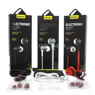 PROMO CUCI GUDANG Remax Stereo Earphone with Mic RM-535