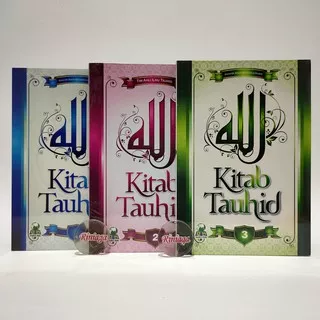 [ 1 SET 3 Buku ] Kitab Tauhid SYAIKH AL FAUZAN 1 SET Jilid 1 2 3 [ Darul Haq ] Riniaga