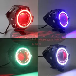 Lampu tembak sorot variasi U7 mini dan jumbo AE DE plus Revil 3mode impor, lampu tembak u7, lampu sorot u7, lampu tembak motor, lampu U7, u7, lampu tembak DC, lampu tembak motor mio, vario, scoopy, nmax, vixion, cb150r, klx, crf, aerox