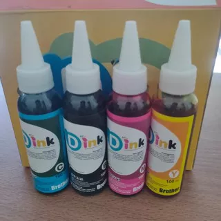 D-INK TINTA PRINTER BROTHER DINK D INK TINTA REFIL 100ML