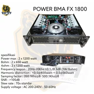 POWER BMA FX1800 BMA FX 1800 POWER CLAS H ORIGINAL