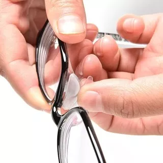 Nose Pad Angin Karet Ganjalan Hidung Kacamata Silicone Air Chamber Eye Glasses Aksesoris