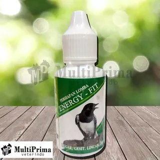 Obat Vitamin Burung Untuk Persiapan Lomba ENERGY - FIT 30 ml