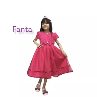 Dress gaun pesta anak/baju pesta anak perempuan