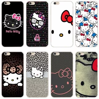 iphone 5 5s se 6 6s plus 7 plus 8 Case TPU Soft Silicon Protecitve Shell Phone casing Cover Cute hello kitty