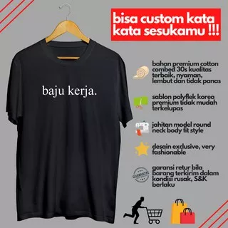 Kaos Distro Kata Kata Murah Baju Kerja Pria Wanita Cowok Cewek Unik Lucu Ekspresi Keren