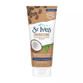 ST. IVES ENERGIZING COCONUT & COFFEE FACE SCRUB BPOM / ST.IVES ST IVES ST.IVEST ST IVEST