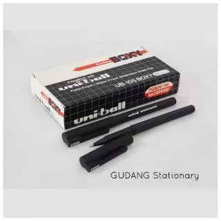 Ballpoint Pigment Ink UB-105 BOXY Hitam