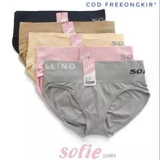 CD Semi Korset Wanita Sofie 22583 / Celana Dalam Cewek Rajut Muat Jumbo Premium / Cd Penekan Lemak