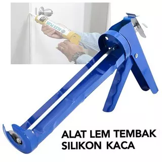 Caulking Gun / Tembakan Lem silicone / silikon /Alat Tembak Pompa lem Botol Silikon Sealant Gun