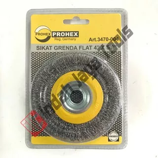 Sikat Kawat Gerinda Duduk 4 PROHEX / Wheel Wire Brush ART 3470-004