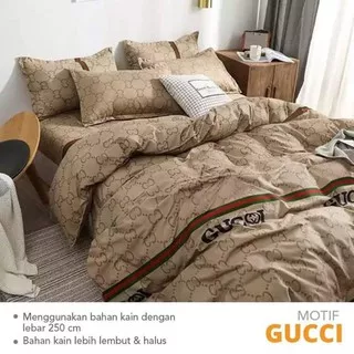 Sprei Set Premium Katun ESRA Motif G***ci Terbaru