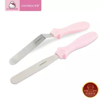 2 pcs Spatula Kue Hello Kitty / Cake Spatula Chefmade - KT7015