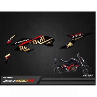 Striping CB150R-Stiker List Variasi Motor CB150R Code CB 003