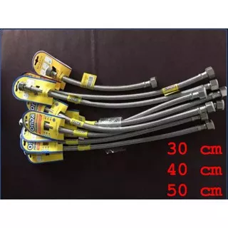 Fleksibel hose / flexible hose, selang flexible closet / wastafel 30cm, 40cm, 50cm onda