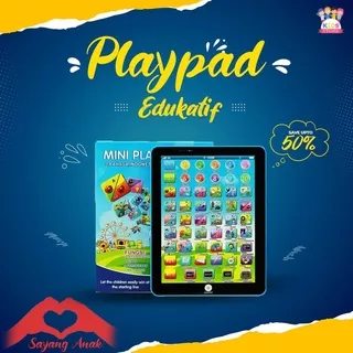 Mainan Edukasi Bayi Playpad Mini 2 Bahasa | Mainan Ipad Edukasi Anak 6 Tahun | Belajar Membaca