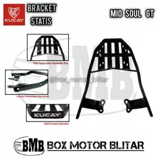 Breket / Bracket / Behel / Dudukan Box Motor Kucay Statis Yamaha Mio Soul GT 115 Lama Old
