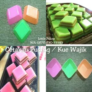 (WAJIK MINI) Cetakan Puding Wajik/Cetakan Kue Wajik/Cetakan Kue Basah