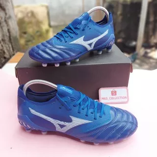 JUAL SEPATU BOLA MIZUNO MORELIA NEO III BETA ELITE FG BLUE PREMIUM ORIGINAL - SOCCER MORELIA NEO 3