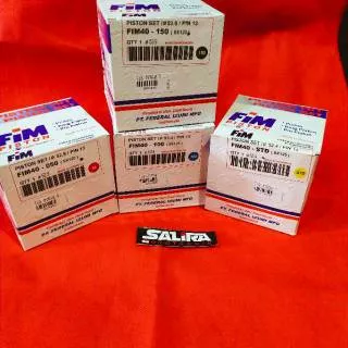 Piston Seher Seker Kit FIM Federal Izumi Pin 13 Diameter 52.45 52.95 53.45 53.95 Supra X 125 FIM40