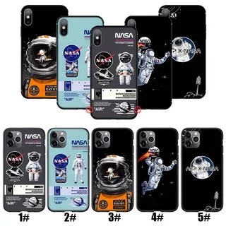 XY39 Creative Design Art Space Astronaut Nasa Soft Silicone Case for iPhone XS Max XR 10 X 5 5s 6 6s 7 8 Plus