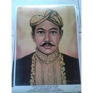 Poster Pahlawan Nasional Pangeran Antasari