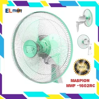 Kipas Angin Dinding Wall Fan Maspion 16 inch Remote MWF-1602RC / MWF 1602 RC