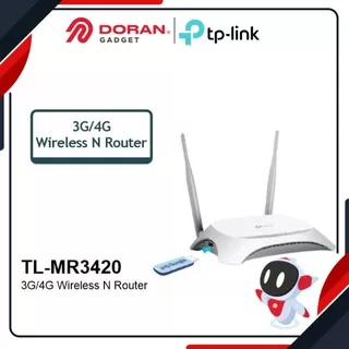 TP-Link TPLink TP Link TL-MR3420 MR3420 300Mbps 3G / 4G Wireless N Router - Garansi Resmi 1 Tahun