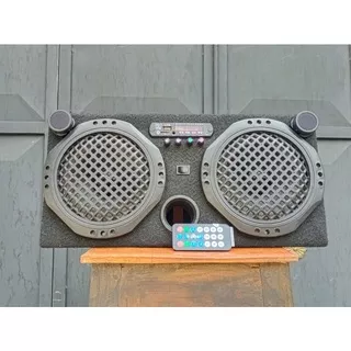 Speaker Aktif mobil 12V Bloetooth MMC AUX Radio FM ukuran Granmax