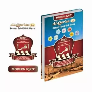 Modern iqro alquranku/alquranku modern iqro/buku iqro modern ORIGINAL