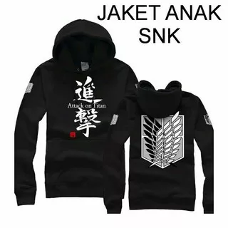 Jaket Attack On Titan Anak Sweater Aot Anak Laki laki Hoodie Anime Attack On Titan Anak anak