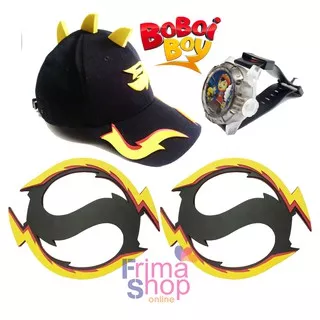 TOPI & JAM TANGAN PROYEKTOR & 2 PEDANG BOBOIBOY BLAZE