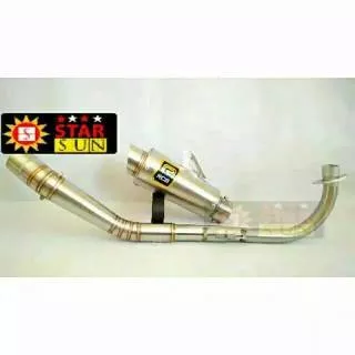 Knalpot RCB Kolong buat moto jupiter z vega supra 125 dll