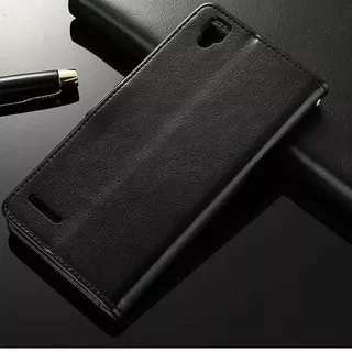 BHU105 Leather Flip Cover Wallet OPPO F1 A35 Case dompet kulit Casing Retro *11
