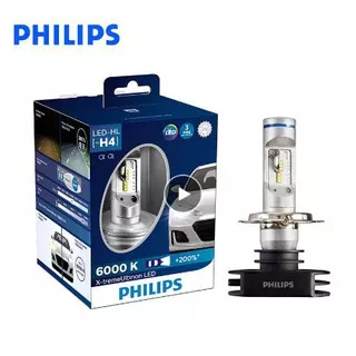 Bohlam PHILIPS LED XTREME ULTINON H4 H7 H11 H16 H8 HB3 HB4 HIR2 ASLI