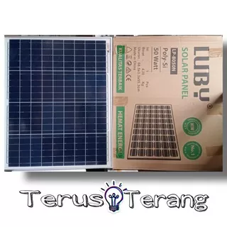 solar panel papan solar panel surya solar cell 50w Luby