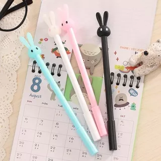 PULPEN KARAKTER RABBIT J69 / JELLY PEN / PULPEN LUCU PULPEN KELINCI