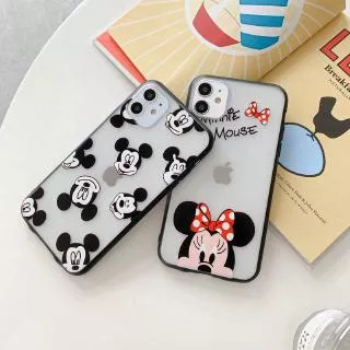 XX| Casing HP Xiaomi Redmi 4X 4A 5 Plus 5A 6 6A 7 7A 8 8A Pro 9 Note 3 4 4x 5 6 7 8 9s 9 Pro Max Minnie Mickey Mouse Hard Phone Case